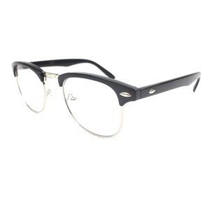 Shiratori Mens Eyeglasses 50-23-135 Black